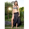 Janeiro - Dierlijk patroon | Sexy brazilian string bikini zebra zwart en wit