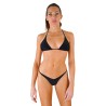 Maillot de bain string triangle bikini noir Seamaly 1
