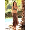 Maillot de bain string bikini brésilien léopard marron Victoria 4